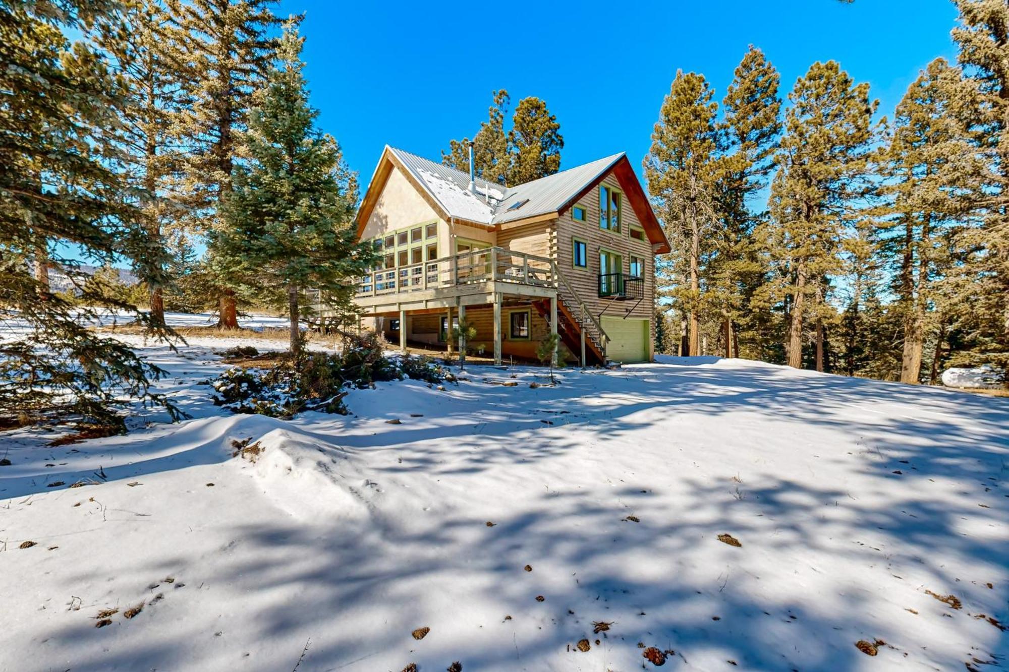 Villa Sunny Mountain Delight Angel Fire Exterior foto