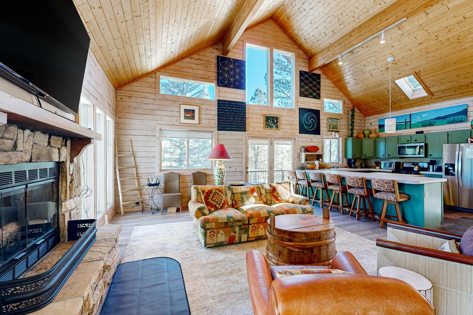 Villa Sunny Mountain Delight Angel Fire Exterior foto